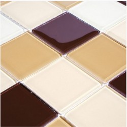 Износоустойчива стъклокерамична мозайка Dumna L-1123 4 мм от Betas Glass Mosai , с размер 30 x 30 см.